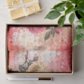 ヴィンテージバラエフェメラデクページティッシュペーパー 薄葉紙 (ギフト)