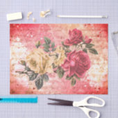 ヴィンテージバラエフェメラデクページティッシュペーパー 薄葉紙 (クラフト)