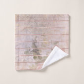 ヴィンテージバラエフェメラ |フローラ水の色 バスタオルセット (ウォッシュタオル)