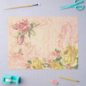 ヴィンテージバラエフェメラ 薄葉紙 (クラフト)