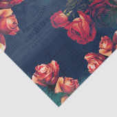 ヴィンテージバラオンダークエフエメラティッシュペーパー 薄葉紙 (詳細)