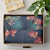 ヴィンテージバラオンダークエフエメラティッシュペーパー 薄葉紙 (ギフト)