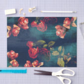 ヴィンテージバラオンダークエフエメラティッシュペーパー 薄葉紙 (クラフト)