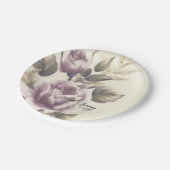 ヴィンテージバラオールドグラマーカスタムパーティー ペーパープレート (アングル)