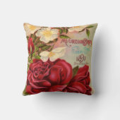 ヴィンテージバラカタログカバーAmerican MoJo枕 クッション (裏面)