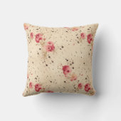 ヴィンテージバラカントリーコテージスロークッション クッション (裏面)