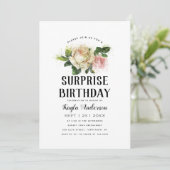 ヴィンテージバラガーデンサプライズ誕生日パーティー 招待状 (スタンド正面)