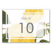 ヴィンテージバラガーデンテーブル番号カード – 白 テーブルナンバー (裏面)