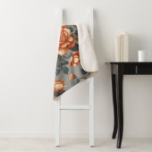 ヴィンテージバラガーデンパターン シェルパブランケット (インサイチュ)