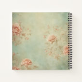 ヴィンテージバラガーデン夢想的フローラジャーナル手帳 ノートブック (裏面)