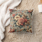 ヴィンテージバラガーデン装飾用クッション2 クッション (ブランケット)