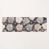 ヴィンテージバラグレーヨガエクササイズフロアマット ヨガマット (正面(横))