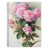 ヴィンテージバラケースメイトiPhoneケース ノートブック (正面)