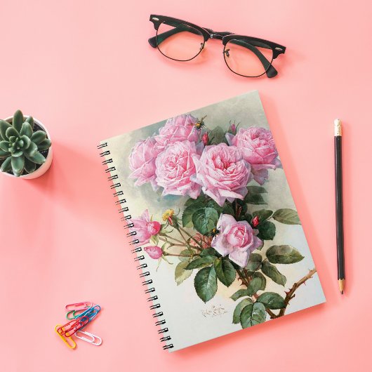 ヴィンテージバラケースメイトiPhoneケース ノートブック