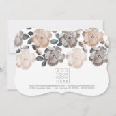 ヴィンテージバラサロンギフト証明書テンプレート (裏面)