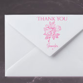 ヴィンテージバラサンキュースタンプ セルフインキングスタンプ