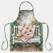 ヴィンテージバラスイングキルトチャーム エプロン (正面)