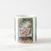 ヴィンテージバラスイングキルトチャーム コーヒーマグカップ (中央)