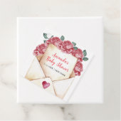 ヴィンテージバラスウィートレターベビーシャワー フェイバータグ (インサイチュ)