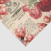 ヴィンテージバラスクリプトピンク赤面Ephemera 薄葉紙 (詳細)
