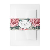 ヴィンテージバラソープベリーバンド 招待状ベリーバンド (正面例)