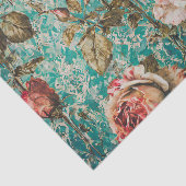 ヴィンテージバラティール（緑がかった色）ティッシュペーパー 薄葉紙 (詳細)