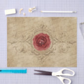 ヴィンテージバラデコパージュ 薄葉紙 (クラフト)