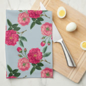 ヴィンテージバラデザイン キッチンタオル (四つ折り)