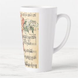 ヴィンテージバラトリオ&ミュージックサイクリング カフェラテマグ