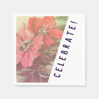 ヴィンテージバラナプキン スタンダードカクテルナプキン