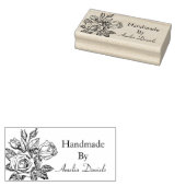 ヴィンテージバラハンドメイド ラバースタンプ (押印)