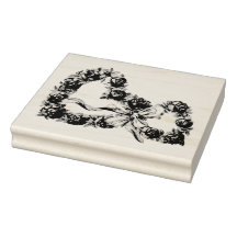 ヴィンテージバラハートフローラかわいらしリース結婚の