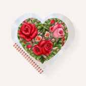 ヴィンテージバラハート ノートブック (正面)