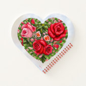 ヴィンテージバラハート ノートブック (裏面)