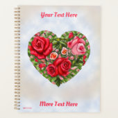 ヴィンテージバラハート プランナー手帳 (正面)