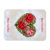 ヴィンテージバラハート マグネット (横)