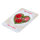 ヴィンテージバラハート マグネット (左側)