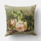 ヴィンテージバラバイマーガレタローゼンブーム クッション (裏面)