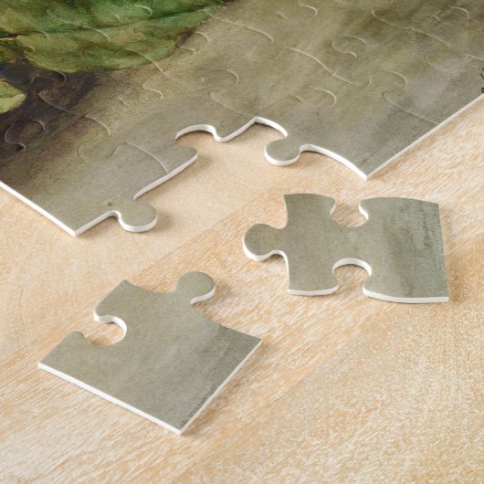 ヴィンテージバラバイマーガレタローゼンブーム ジグソーパズル (側面)