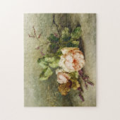 ヴィンテージバラバイマーガレタローゼンブーム ジグソーパズル (縦)