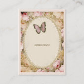 ヴィンテージバラバタフライ、音楽ノートエンクロージャ エンクロージャーカード (正面)