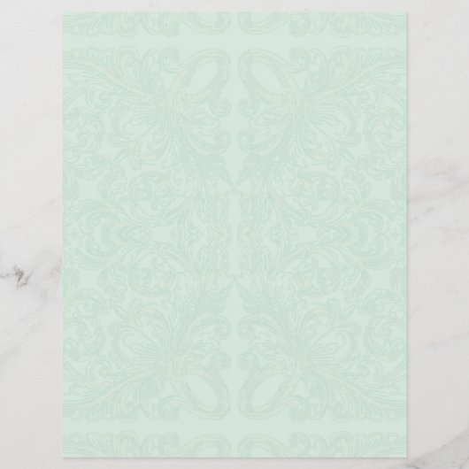 ヴィンテージバラバロックエレガントサンキューノート チラシ (裏面)