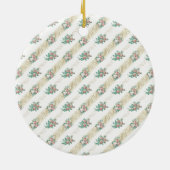 ヴィンテージバラパターン – オーナメント (裏面)