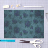 ヴィンテージバラパターン 薄葉紙 (クラフト)