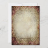 ヴィンテージバラパールブライダルティーパーティー 招待状 (裏面)