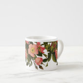 ヴィンテージバラビューティフルピンクボタニカル エスプレッソカップ (正面右)