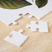 ヴィンテージバラビューティフルピンクボタニカル ジグソーパズル (側面)