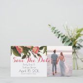 ヴィンテージバラビューティフルピンクボタニカル セーブザデート (スタンド正面)