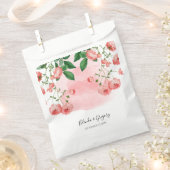 ヴィンテージバラピンクフローラボ結婚タニック フェイバーバッグ (クリップ留めされた状態)