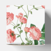 ヴィンテージバラピンクフローラボ結婚タニック フェイバーボックス (上部)